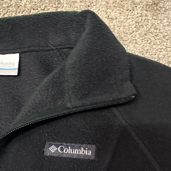 Columbia Womens Benton Springs Long Sleeve Fleece Jacket Full Zip Black Size M - Picture 6 of 7